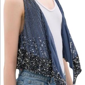 Zara Sequined Vest